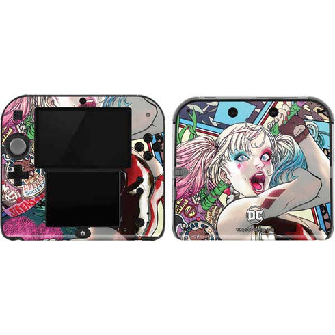 DC Comics Harley Quinn Action Pose Nintendo Skins