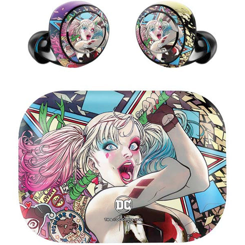 DC Comics Harley Quinn Action Pose Amazon Echo Buds Skin