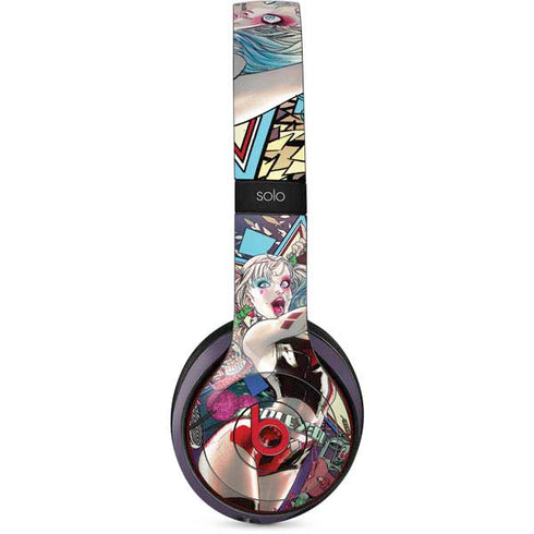 DC Comics Harley Quinn Action Pose Beats Solo 3 Wireless Skin