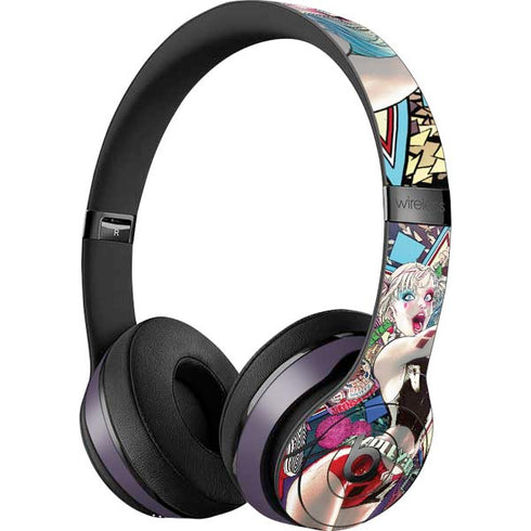 DC Comics Harley Quinn Action Pose Beats Solo 3 Wireless Skin