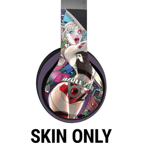 DC Comics Harley Quinn Action Pose Beats Solo 4 Wireless Headphones Skin