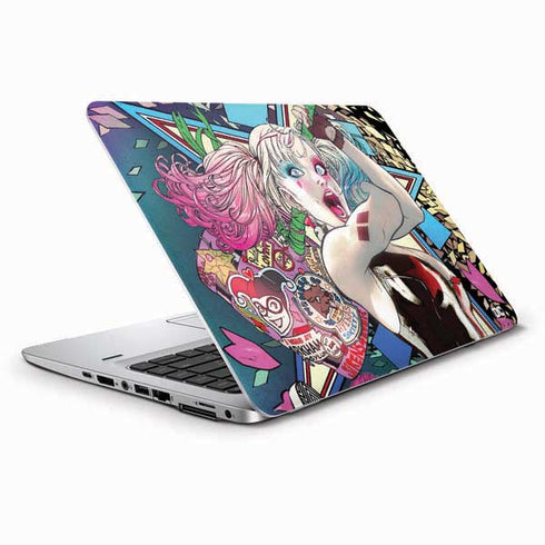 DC Comics Harley Quinn Action Pose HP Elitebook Skin