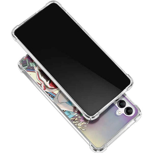 DC Comics Harley Quinn Action Pose Gabb Phone 4 Clear Case