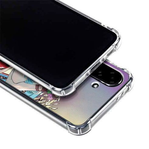 DC Comics Harley Quinn Action Pose Galaxy A36 5G Clear Case