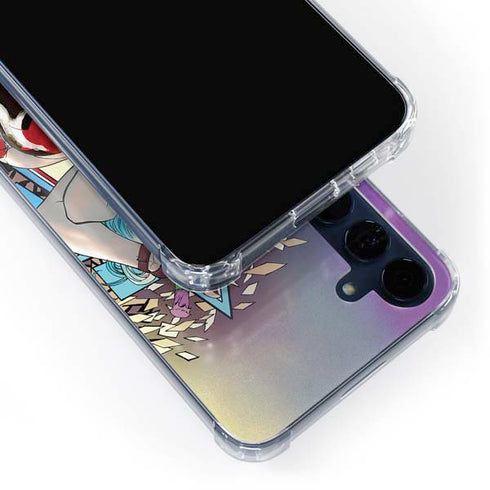 DC Comics Harley Quinn Action Pose Galaxy A55 5G Clear Case