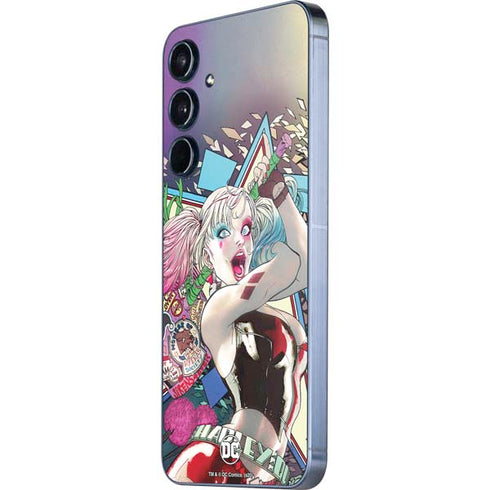 DC Comics Harley Quinn Action Pose Galaxy A55 5G Skin