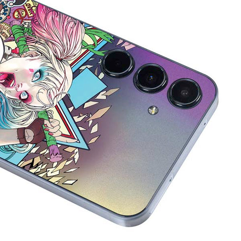 DC Comics Harley Quinn Action Pose Galaxy A55 5G Skin