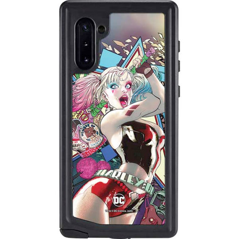 DC Comics Harley Quinn Action Pose Galaxy Cases