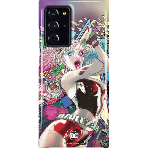 DC Comics Harley Quinn Action Pose Galaxy Cases