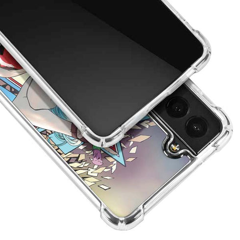 DC Comics Harley Quinn Action Pose Galaxy S22 Clear Case