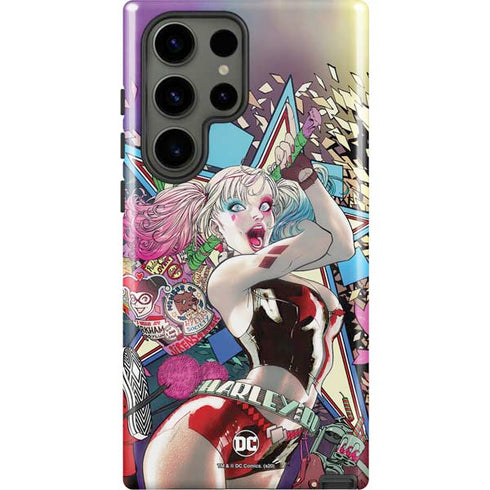 DC Comics Harley Quinn Action Pose Galaxy S23 Ultra Pro Case