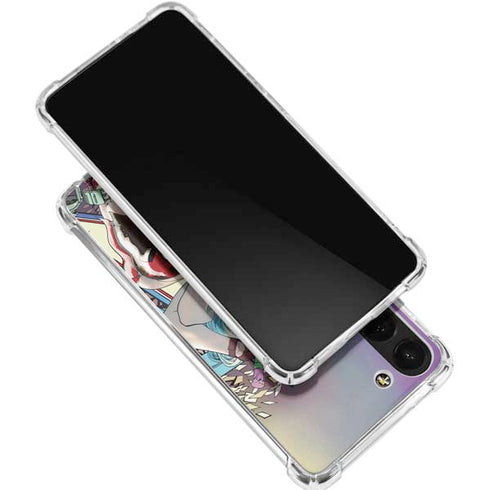 DC Comics Harley Quinn Action Pose Galaxy S24 FE Clear Case