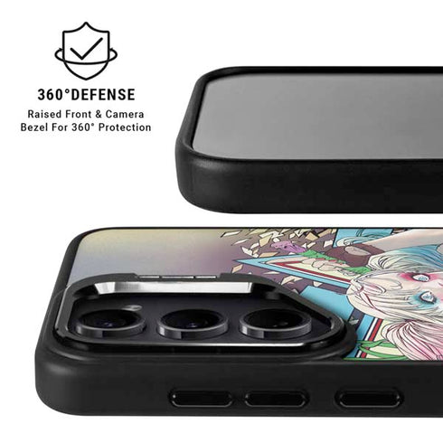 DC Comics Harley Quinn Action Pose Galaxy S25 Kickstand Case