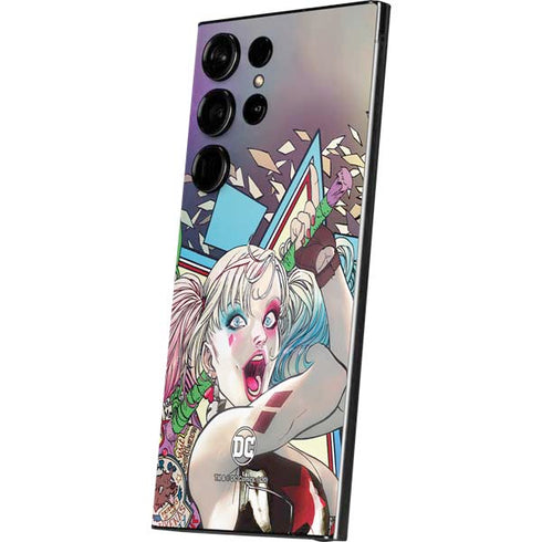 DC Comics Harley Quinn Action Pose Galaxy S25 Ultra Skin