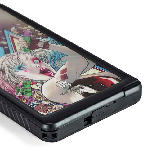 DC Comics Harley Quinn Action Pose Galaxy S24 Ultra Waterproof Case
