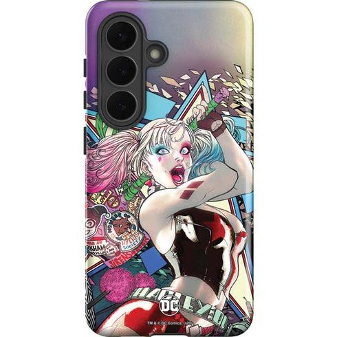 DC Comics Harley Quinn Action Pose Galaxy S26 Plus Impact Case