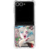 DC Comics Harley Quinn Action Pose Galaxy Z Flip7 Clear Case