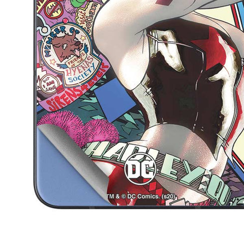 DC Comics Harley Quinn Action Pose Galaxy Z Fold5 5G Skin