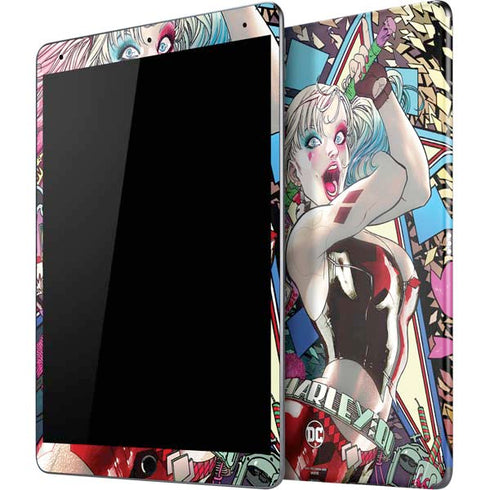 DC Comics Harley Quinn Action Pose iPad Skins