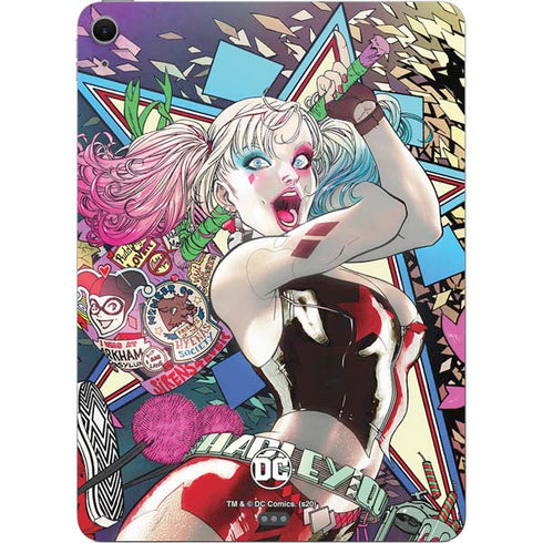 DC Comics Harley Quinn Action Pose Apple iPad Air Skin