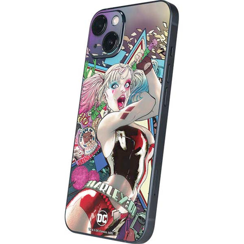 DC Comics Harley Quinn Action Pose iPhone Skins