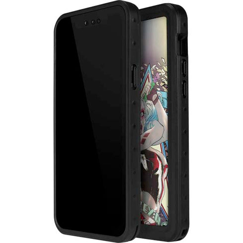 DC Comics Harley Quinn Action Pose iPhone 15 Plus Waterproof Case