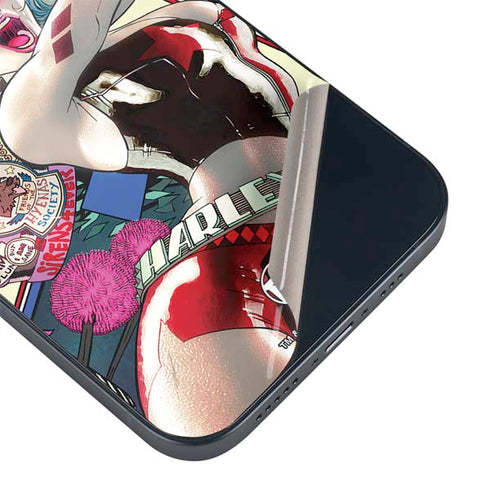 DC Comics Harley Quinn Action Pose iPhone 15 Skin