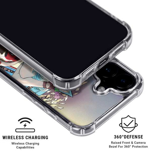 DC Comics Harley Quinn Action Pose iPhone 16 MagSafe Case