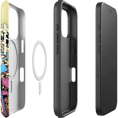DC Comics Harley Quinn Action Pose iPhone 16 Pro Magsafe Impact Case