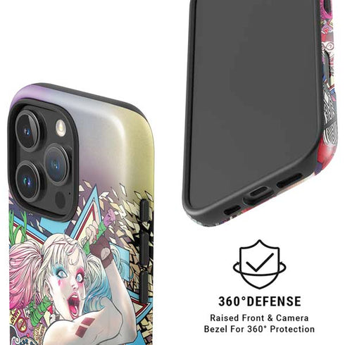 DC Comics Harley Quinn Action Pose iPhone 16 Pro Magsafe Impact Case