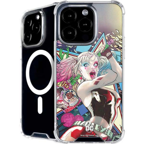 DC Comics Harley Quinn Action Pose iPhone 16 Pro Max MagSafe Case