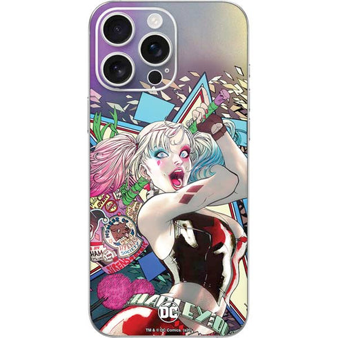 DC Comics Harley Quinn Action Pose iPhone 16 Pro Max Skin
