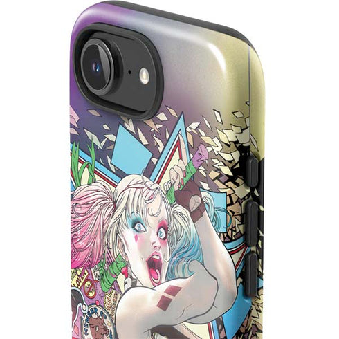 DC Comics Harley Quinn Action Pose iPhone 16e Impact Case
