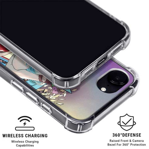DC Comics Harley Quinn Action Pose iPhone 16e MagSafe Case