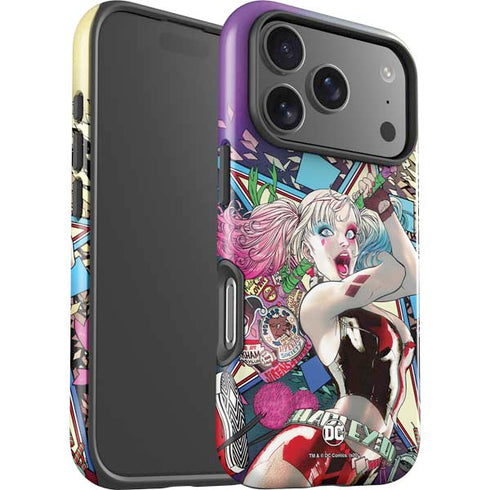 DC Comics Harley Quinn Action Pose iPhone 17 Pro Impact Case
