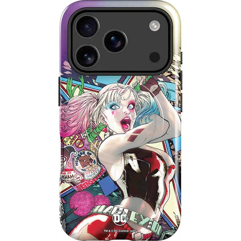 DC Comics Harley Quinn Action Pose iPhone 17 Pro Magsafe Impact Case