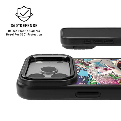 DC Comics Harley Quinn Action Pose iPhone 17 Pro Max Kickstand Case