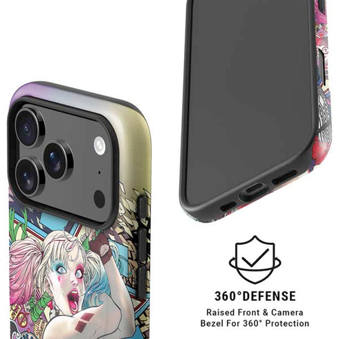 DC Comics Harley Quinn Action Pose iPhone 17 Pro Max Magsafe Impact Case