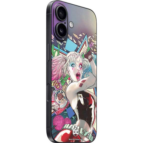 DC Comics Harley Quinn Action Pose iPhone 17 Skin