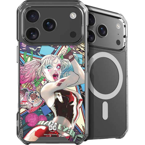 DC Comics Harley Quinn Action Pose iPhone 18 Pro MagSafe Case