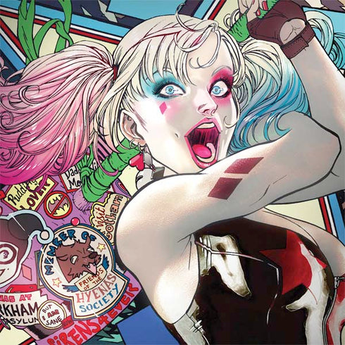 DC Comics Harley Quinn Action Pose MacBook Skins