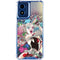 DC Comics Harley Quinn Action Pose Moto G 5G (2024) Clear Case