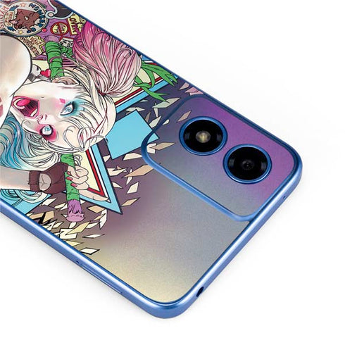 DC Comics Harley Quinn Action Pose Moto G Play 4G (2024) Skin