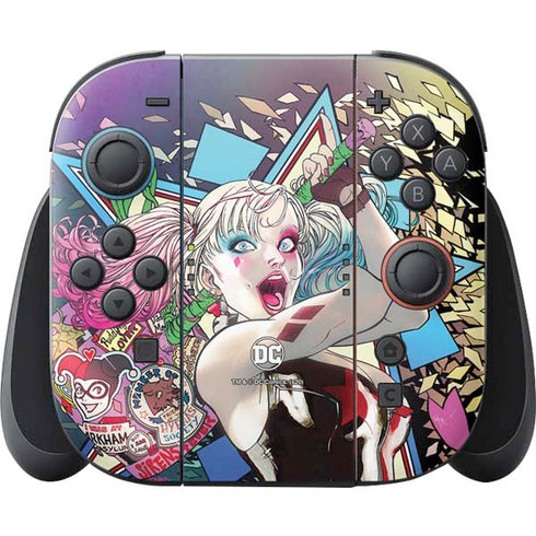 DC Comics Harley Quinn Action Pose Nintendo Skins
