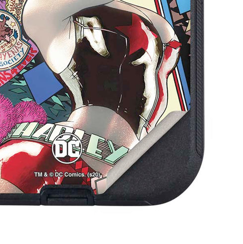 DC Comics Harley Quinn Action Pose Otterbox Defender iPhone Skin