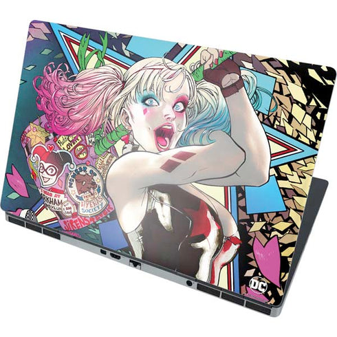 DC Comics Harley Quinn Action Pose Dell Precision Skin