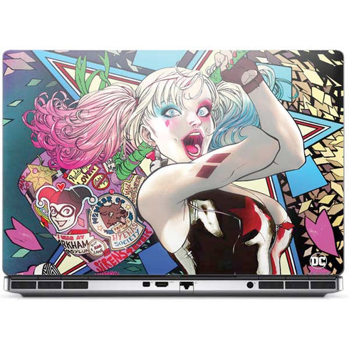DC Comics Harley Quinn Action Pose Dell Precision Skin