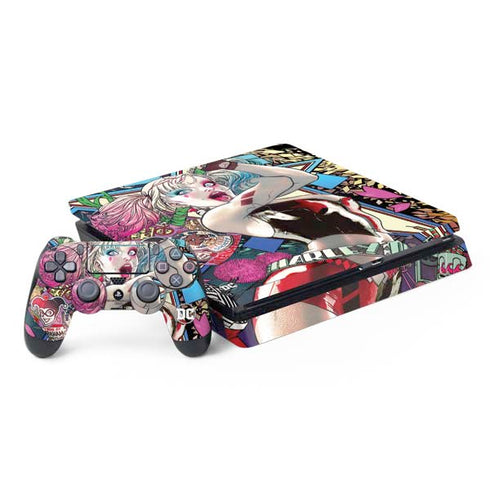 DC Comics Harley Quinn Action Pose PlayStation PS4 Skins
