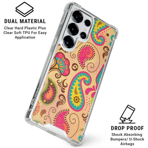 Colorful Mind Galaxy S25 Ultra Clear Case