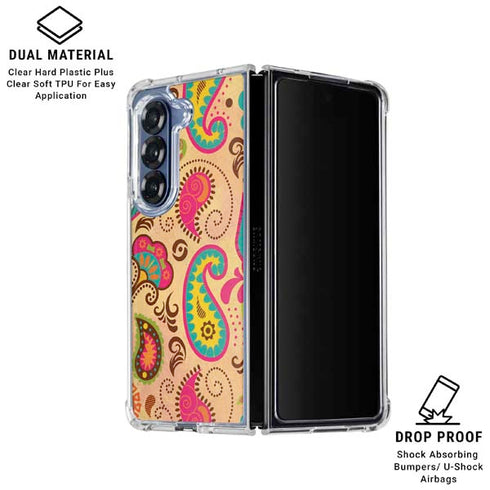 Colorful Mind Galaxy Z Fold6 Clear Case